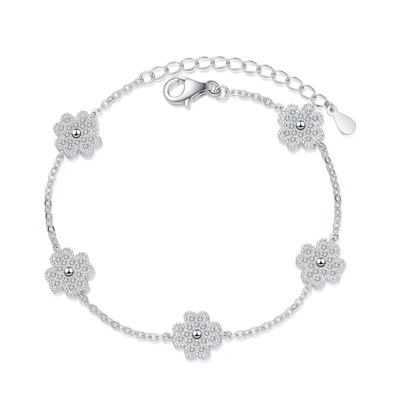 AZ439-S Lefei Fashion Fine Luxury Classic 0.64ct Moissanite Flower Bracelet For Women s925 Sterling Silver Party Wedding Jewelry
AZ439-S Lefei Fashion Fine Luxury Classic 0.64ct Moissanite Flower Bracelet For Women s925 Sterling Silver Party Wedding Jewelry