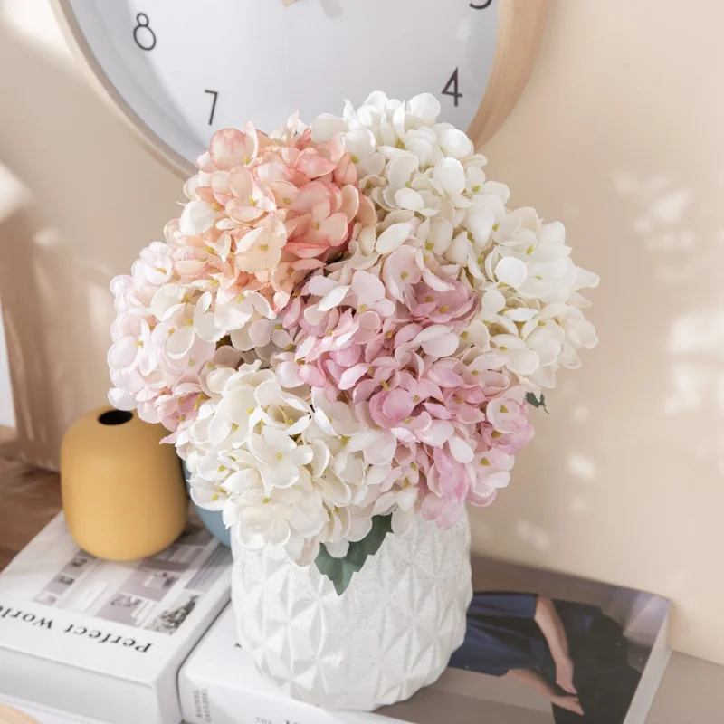 Artificial Flowers Hydrangea Branch Home Wedding Decoration Silk Plastic Flower High Quality Fake Flower Party Room Decoration
Artificial Flowers Hydrangea Branch Home Wedding Decoration Silk Plastic Flower High Quality Fake Flower Party Room Decoration