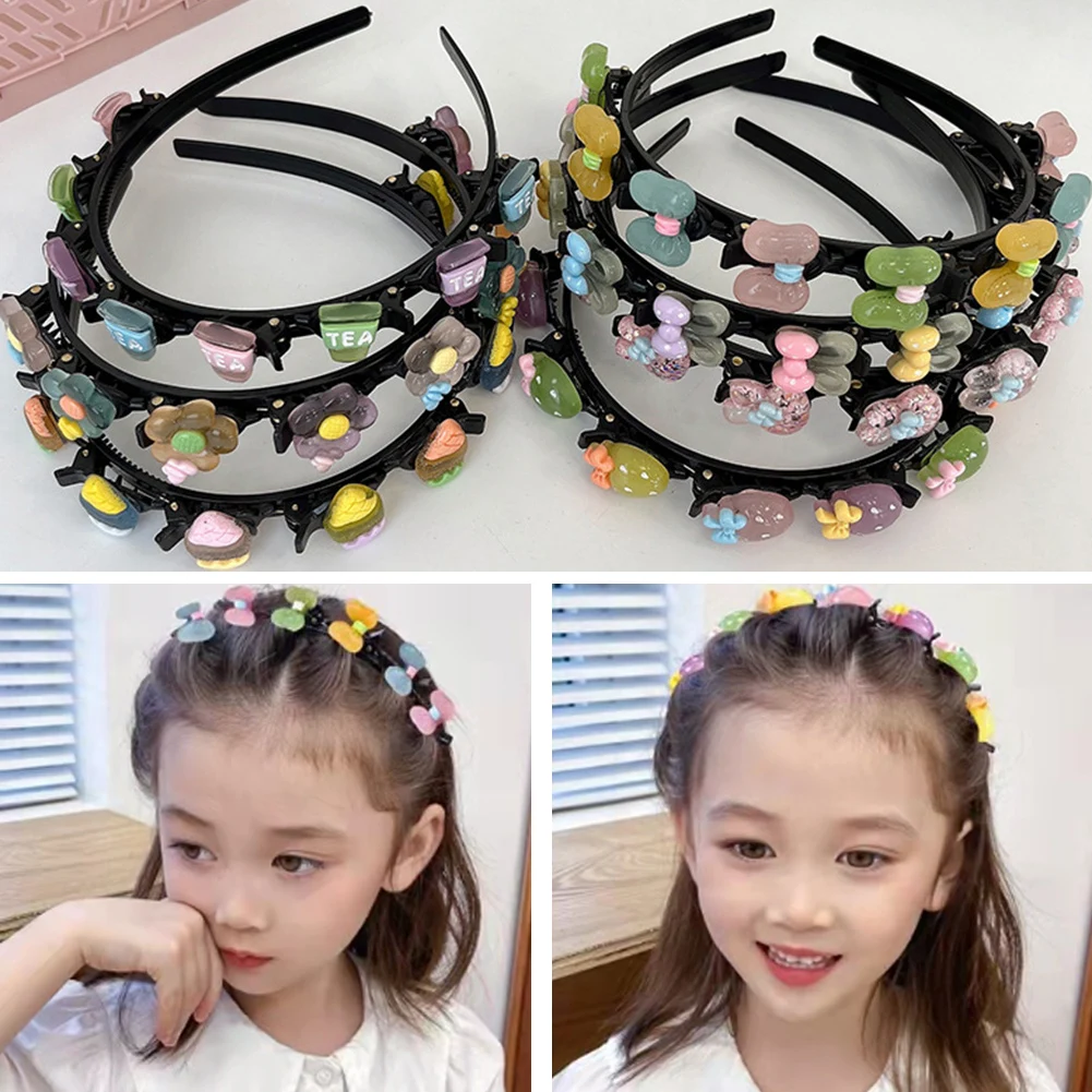 New Cute Cartoon Hairbands Girl Headwear Headbands Bow Flower Scrunchies Tiara Kids Fashion Headdress Hair Accessories Gift
New Cute Cartoon Hairbands Girl Headwear Headbands Bow Flower Scrunchies Tiara Kids Fashion Headdress Hair Accessories Gift