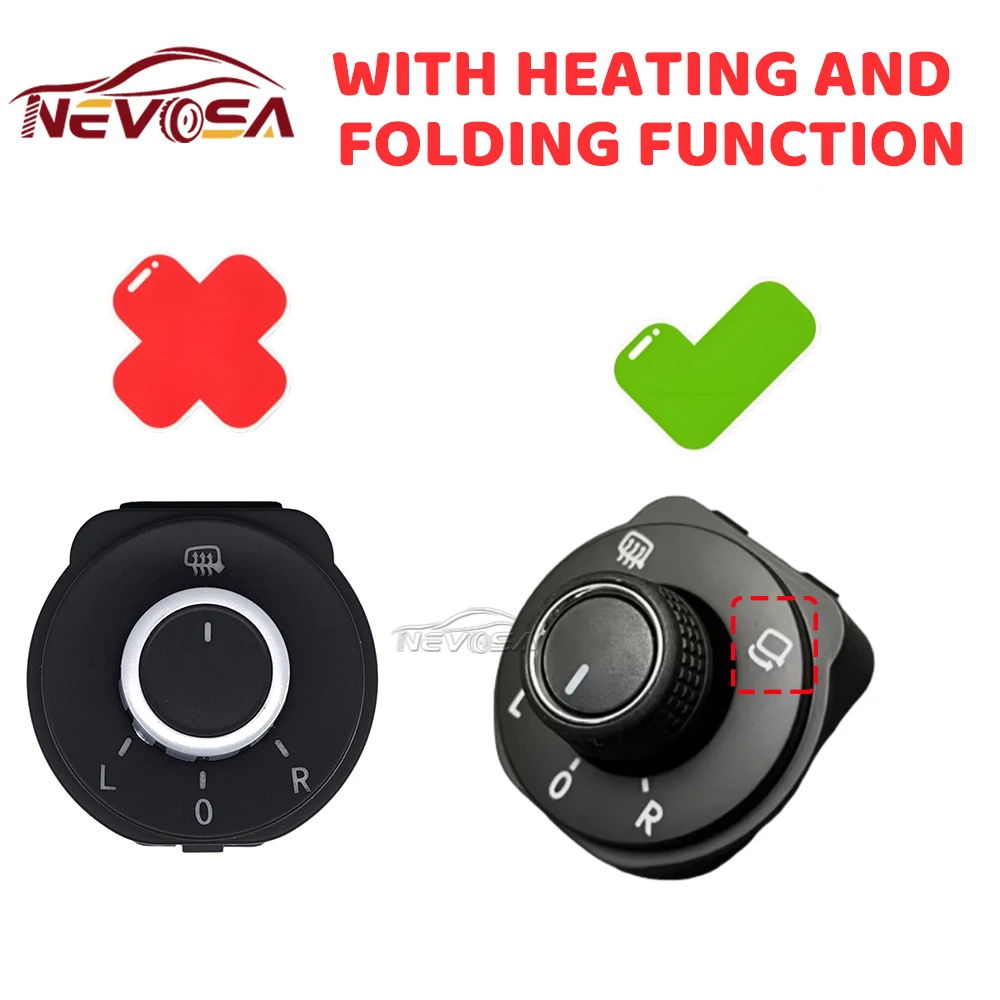 6RD959565D для Volkswagen VW POLO 6R 2011-2018 Up 2015, регулятор электрического зеркала заднего вида, переключатель управления, термоскладная ручка, кнопка
6RD959565D для Volkswagen VW POLO 6R 2011-2018 Up 2015, регулятор электрического зеркала заднего вида, переключатель управления, термоскладная ручка, кнопка