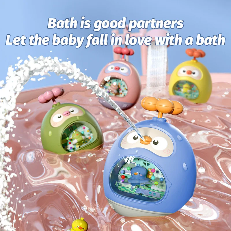 Baby Water Amusement Bath Water Spraying Toys Cute Tumbler Swimming Pool Bathroom Amphibious Spray Water Kids Bathing Toy Gifts
Baby Water Amusement Bath Water Spraying Toys Cute Tumbler Swimming Pool Bathroom Amphibious Spray Water Kids Bathing Toy Gifts