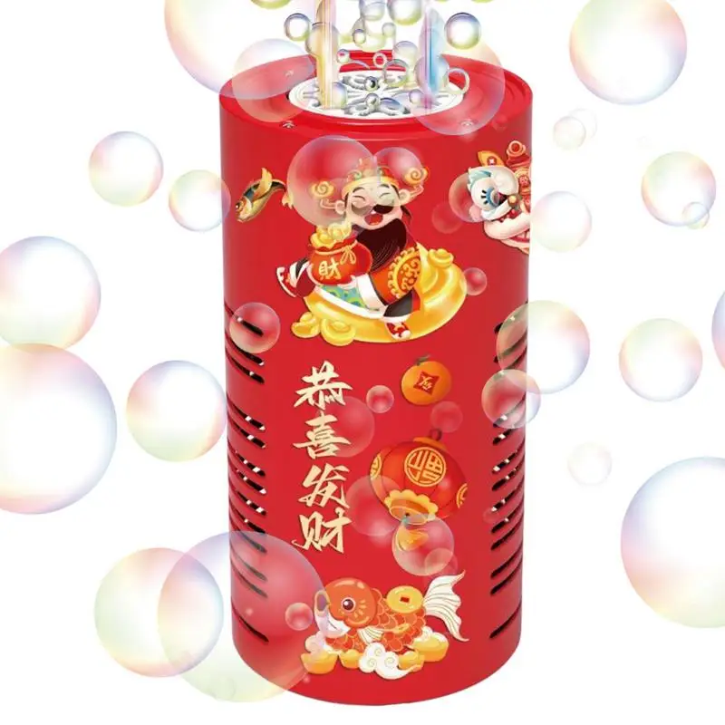 Portable Firework Bubble Maker Automatic Bubble Maker Toys God Of Wealth Pattern New Year Firework Bubble Machine Maker Toy
Portable Firework Bubble Maker Automatic Bubble Maker Toys God Of Wealth Pattern New Year Firework Bubble Machine Maker Toy