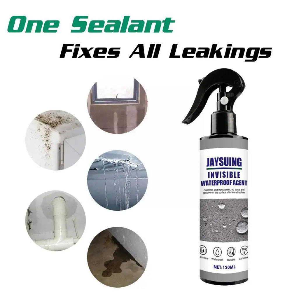 120ml Sealant Spray Invisible Waterproof Agent Ceramic Tile Sealant Floor Tile Leaking Sealers,anti Adhesives Wall Spray B8e7
120ml Sealant Spray Invisible Waterproof Agent Ceramic Tile Sealant Floor Tile Leaking Sealers,anti Adhesives Wall Spray B8e7