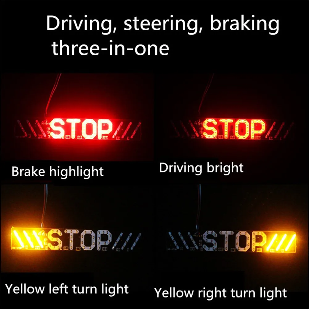 1 Pcs Motorcycle Tail Light Brake Lamp Turn Signal Light LED Flashing Lamp Driving Tail Light Motorcycle Parts 15 X 2.5cm
1 Pcs Motorcycle Tail Light Brake Lamp Turn Signal Light LED Flashing Lamp Driving Tail Light Motorcycle Parts 15 X 2.5cm