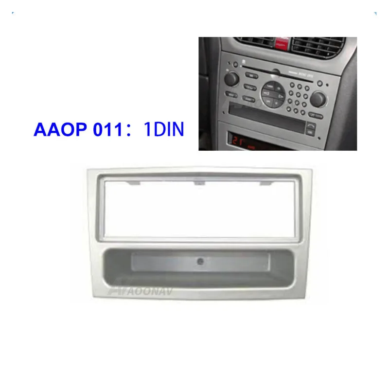 1 DIN Car Stereo Radio CD Player Panel Panel Frame Car Modification DVD Frame Audio Frame Fit for OPEL Tigra Silver 2004-2009
1 DIN Car Stereo Radio CD Player Panel Panel Frame Car Modification DVD Frame Audio Frame Fit for OPEL Tigra Silver 2004-2009