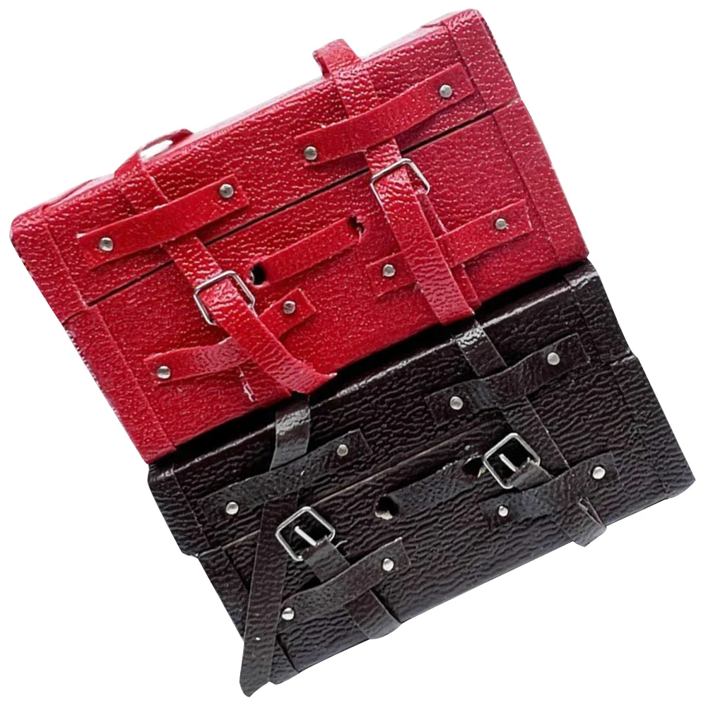 2 Pcs Mini House Miniature Suitcase Portable Luggage Playing Room Decor Cloth Trolley Cases Travel
2 Pcs Mini House Miniature Suitcase Portable Luggage Playing Room Decor Cloth Trolley Cases Travel