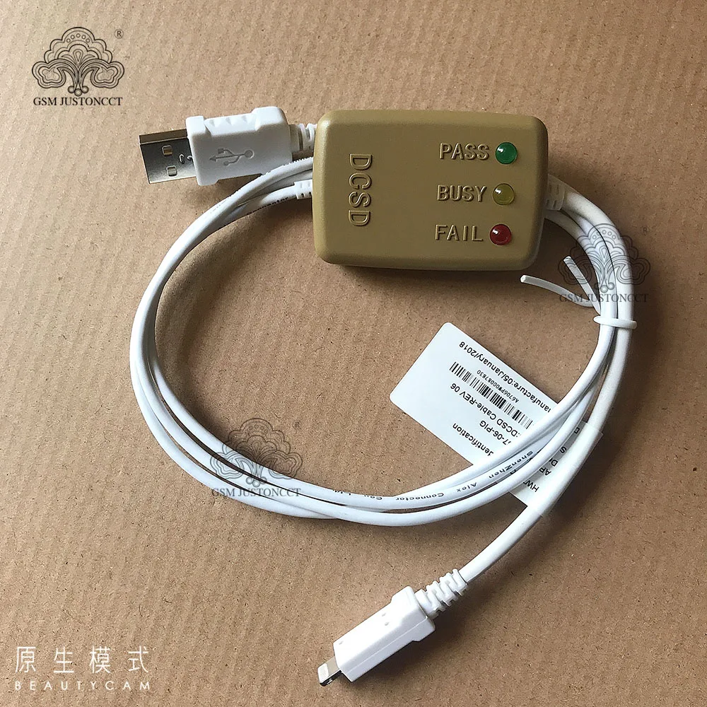 Original DCSD Alex Cable Engineering Serial Port Cable to Read Write Nand Data SysCfg for iPhone 6S/7/7P/8/8P/X iPad MagicoCFG
Original DCSD Alex Cable Engineering Serial Port Cable to Read Write Nand Data SysCfg for iPhone 6S/7/7P/8/8P/X iPad MagicoCFG