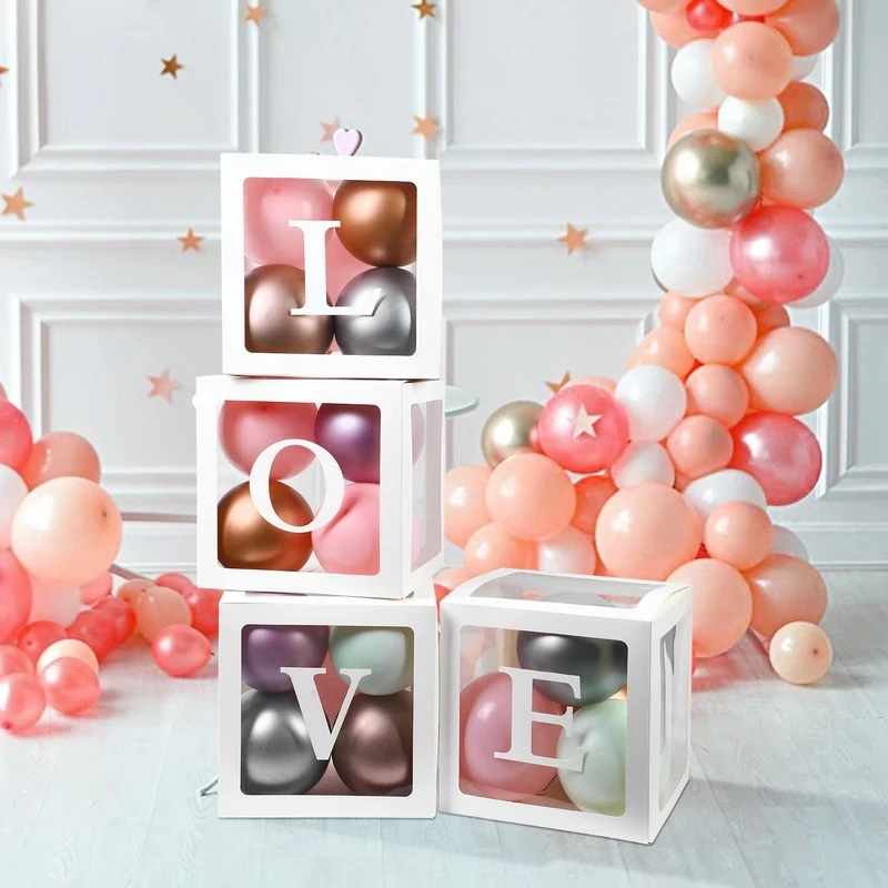 Transparent Letter Balloon Box 1st Birthday Party Decoration Kids Boy Girl Baby Shower Box Wedding Birthday Baloon Babyshower
Transparent Letter Balloon Box 1st Birthday Party Decoration Kids Boy Girl Baby Shower Box Wedding Birthday Baloon Babyshower