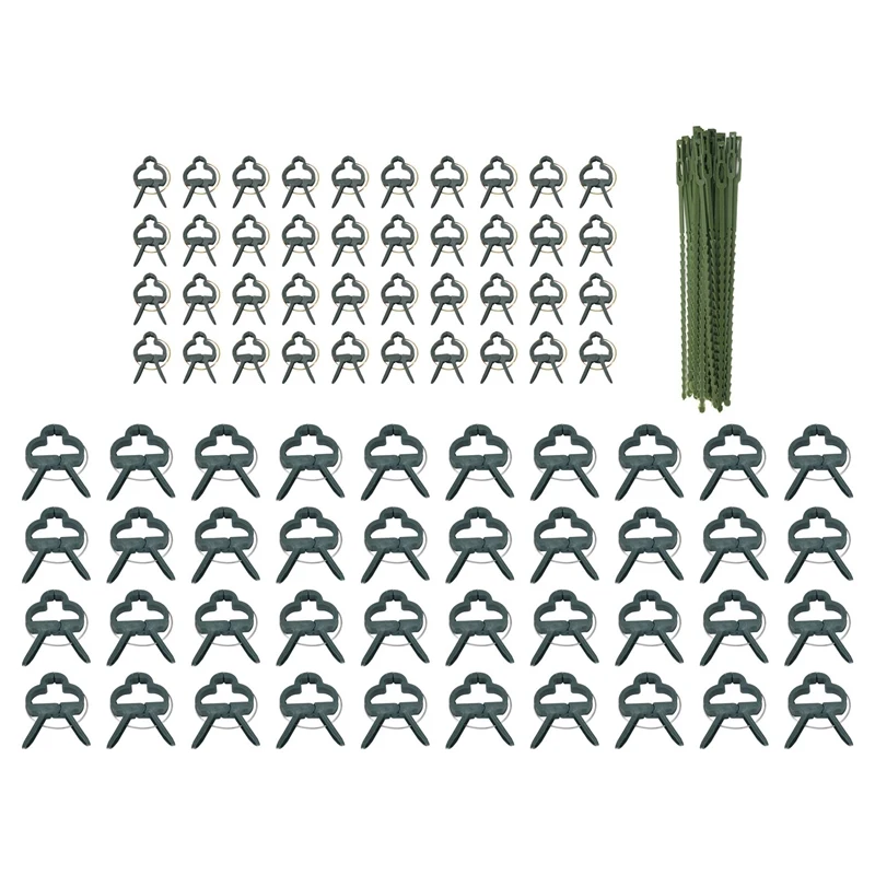 110 Pieces Plant Clips,Plant Holder For Trellis Tomatoes,Cucumbers And Others, Reusable Plant Clips, Sturdy Plant Clips
110 Pieces Plant Clips,Plant Holder For Trellis Tomatoes,Cucumbers And Others, Reusable Plant Clips, Sturdy Plant Clips