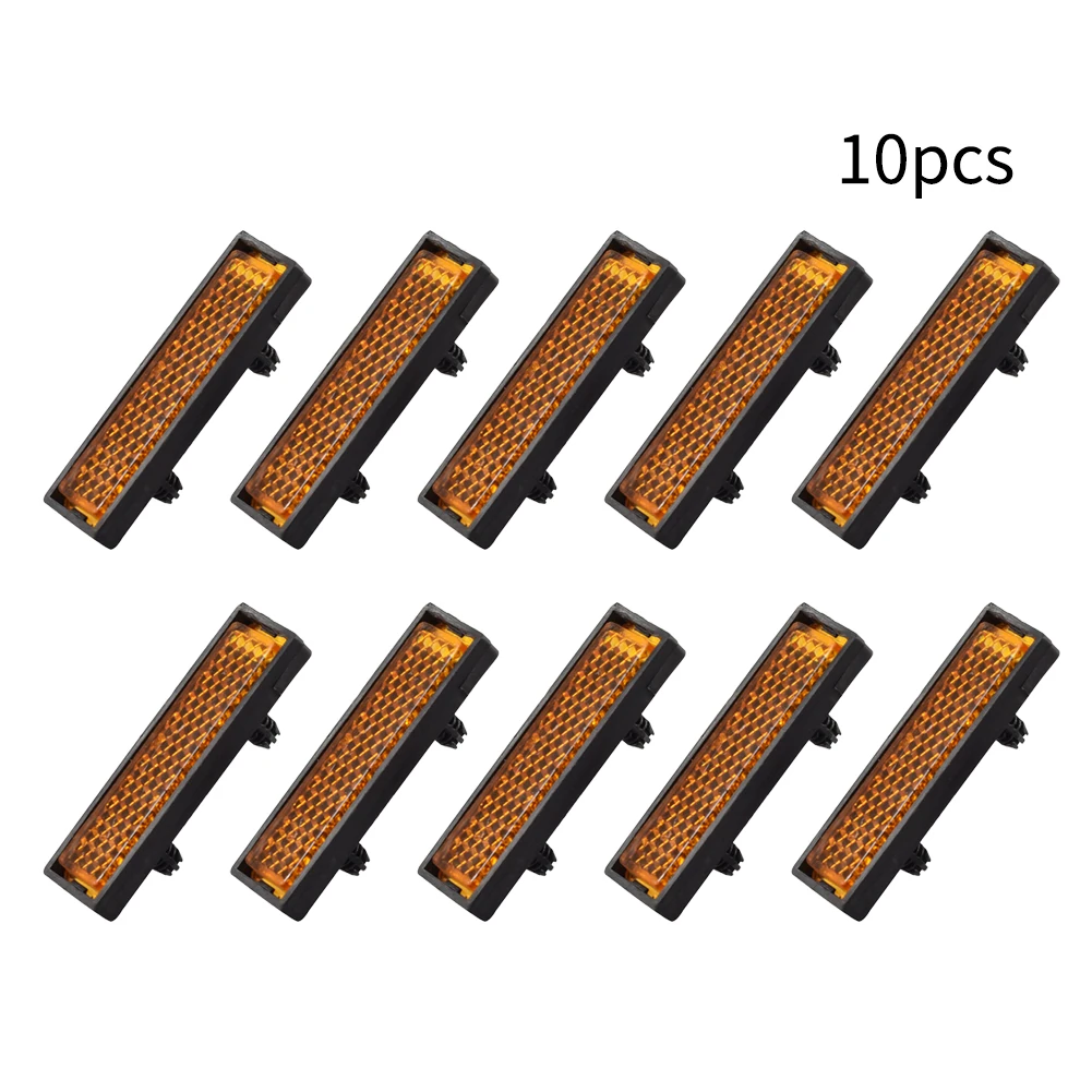 10Pcs Bicycle Pedal Reflector Press On Bike Cycling Night Warning Reflect Light For Most Foot Pedals With Mounting Holes
10Pcs Bicycle Pedal Reflector Press On Bike Cycling Night Warning Reflect Light For Most Foot Pedals With Mounting Holes