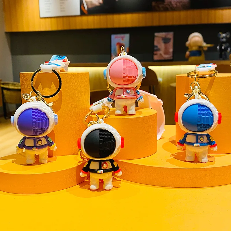 XM-funny Cartoon blocks astronaut keychain bag charm personalized fashion key chain pendant interesting gift
XM-funny Cartoon blocks astronaut keychain bag charm personalized fashion key chain pendant interesting gift