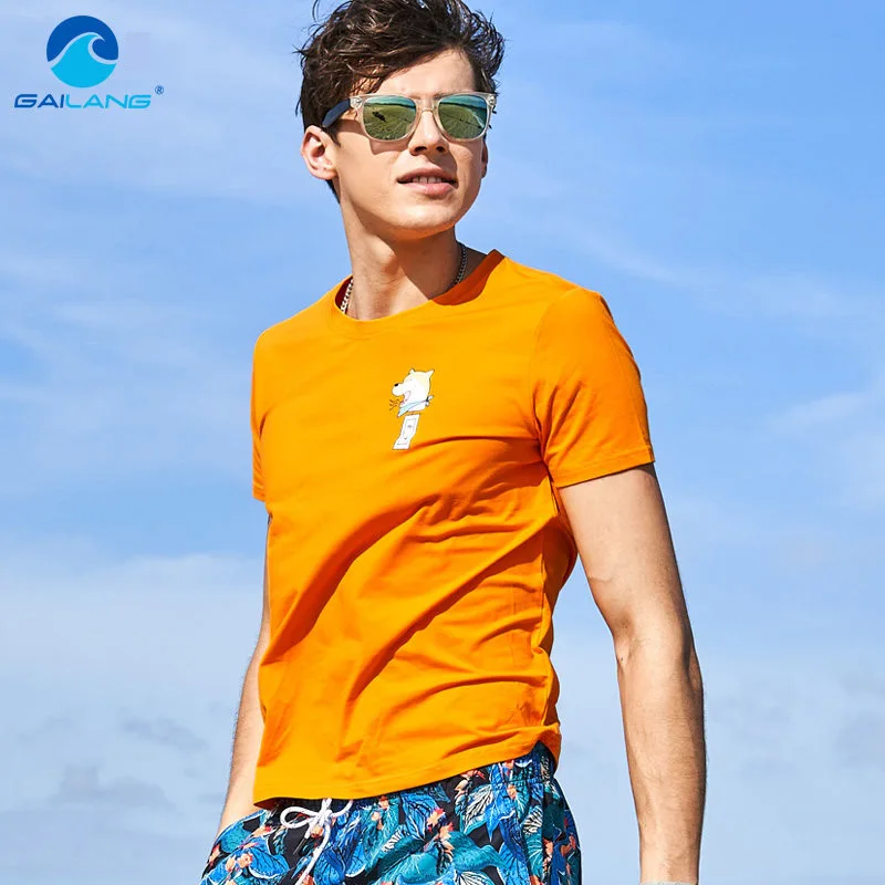 Gailang Brand 2020 Summer Fashion Men Cotton O Neck Tshirts T Shirt Short Sleeved Casual T-Shirt Print Men's clothing tops t
Gailang Brand 2020 Summer Fashion Men Cotton O Neck Tshirts T Shirt Short Sleeved Casual T-Shirt Print Men's clothing tops t