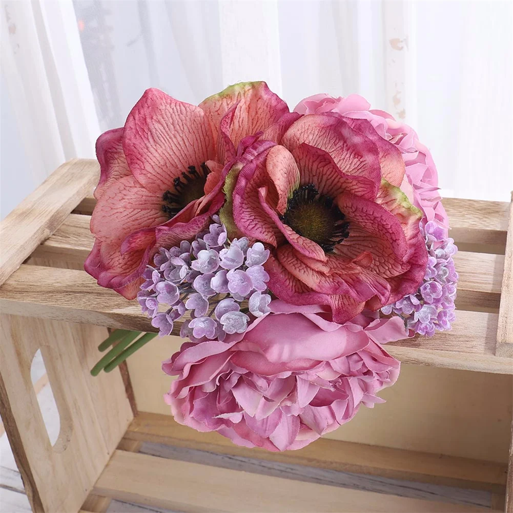 Artificial Flowers Bouquet Peony Gypsophila Simulation Flower Decorat Flower Flower Art DIY For Home Wedding Decoration Indoor
Artificial Flowers Bouquet Peony Gypsophila Simulation Flower Decorat Flower Flower Art DIY For Home Wedding Decoration Indoor