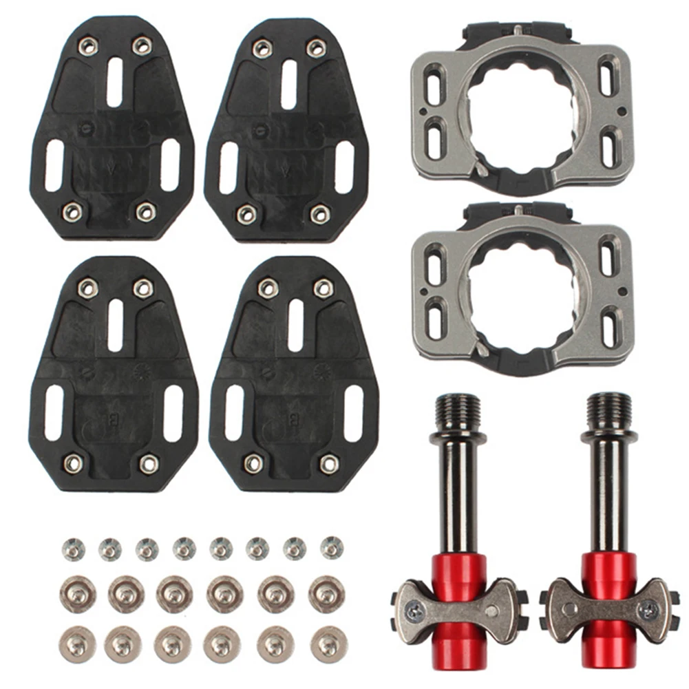 Road Bike Self-locking Pedals 3Bearing Locking Plate Ultra Light Titanium Alloy Special Bicycle Pedal Clip Road Bicycle Parts
Road Bike Self-locking Pedals 3Bearing Locking Plate Ultra Light Titanium Alloy Special Bicycle Pedal Clip Road Bicycle Parts
