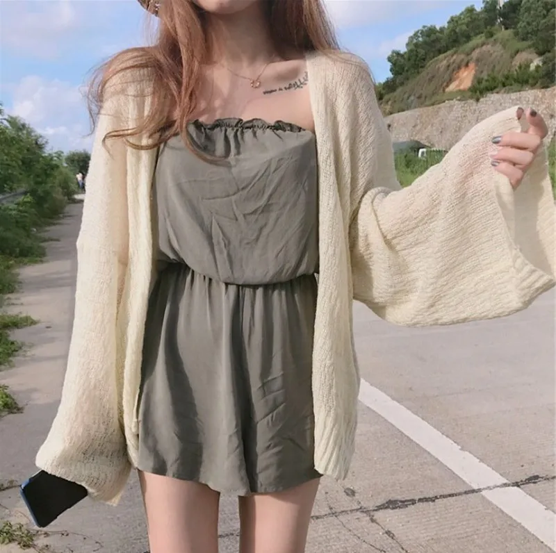 Hollow Size Sweater Korean Loose Cardigan Women Sweter Summer Cardigan Coat Top Cardigans Kardigan 2022 Knitted Women Plus
Hollow Size Sweater Korean Loose Cardigan Women Sweter Summer Cardigan Coat Top Cardigans Kardigan 2022 Knitted Women Plus