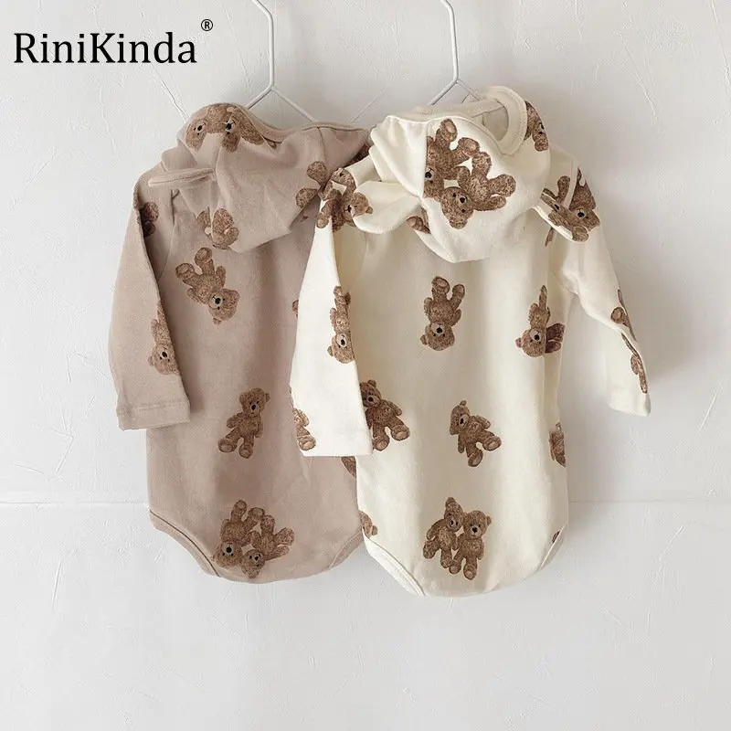 RiniKinda 2023 Spring New Baby Long Sleeve Bodysuit Newborn Cotton Clothes Infant Boy Girl Cute Cartoon Jumpsuit Kids Outfits
RiniKinda 2023 Spring New Baby Long Sleeve Bodysuit Newborn Cotton Clothes Infant Boy Girl Cute Cartoon Jumpsuit Kids Outfits