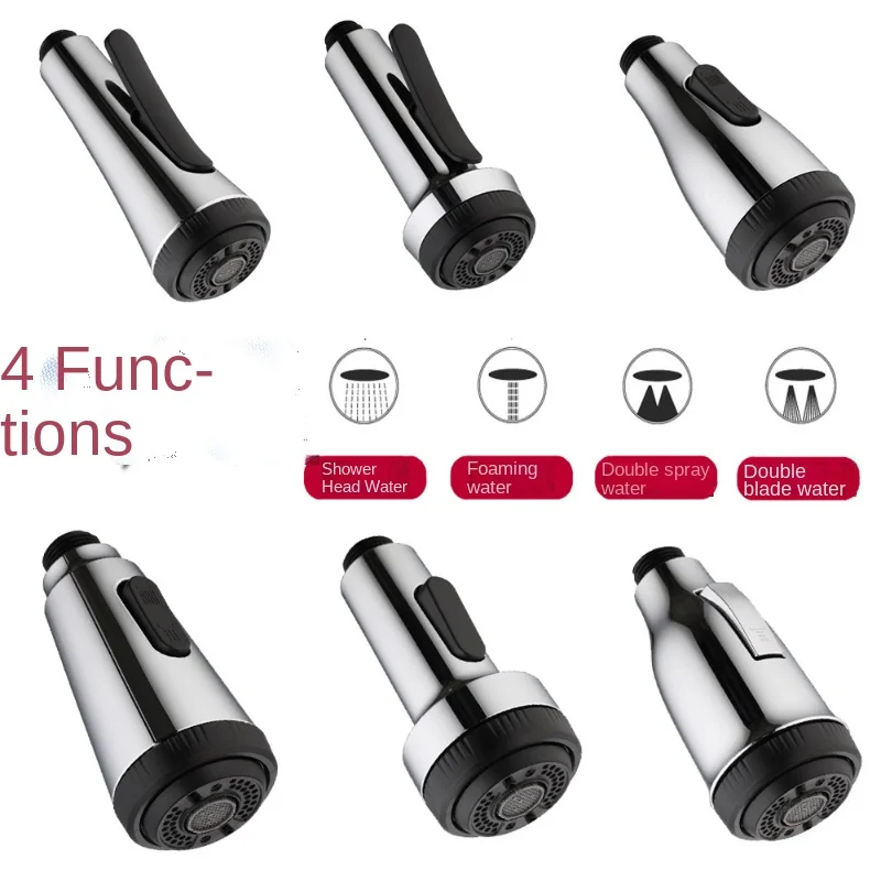 Насадка На смеситель для кухонной раковины, аксессуары, 4-функциональный переключатель, водосберегающий смеситель, насадка для душа 
Насадка На смеситель для кухонной раковины, аксессуары, 4-функциональный переключатель, водосберегающий смеситель, насадка для душа