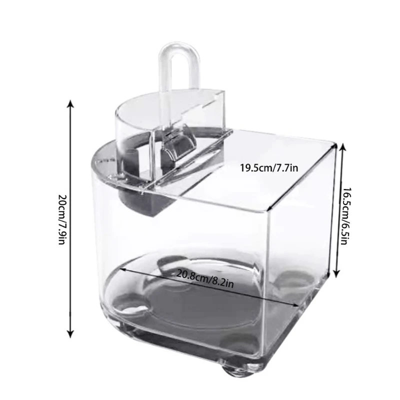 Small Betta Fish Tank Acrylic Desktop Fish Bowls Self-Circulation Filtration Aquariums with Silent Pump Filter Cotton
Small Betta Fish Tank Acrylic Desktop Fish Bowls Self-Circulation Filtration Aquariums with Silent Pump Filter Cotton