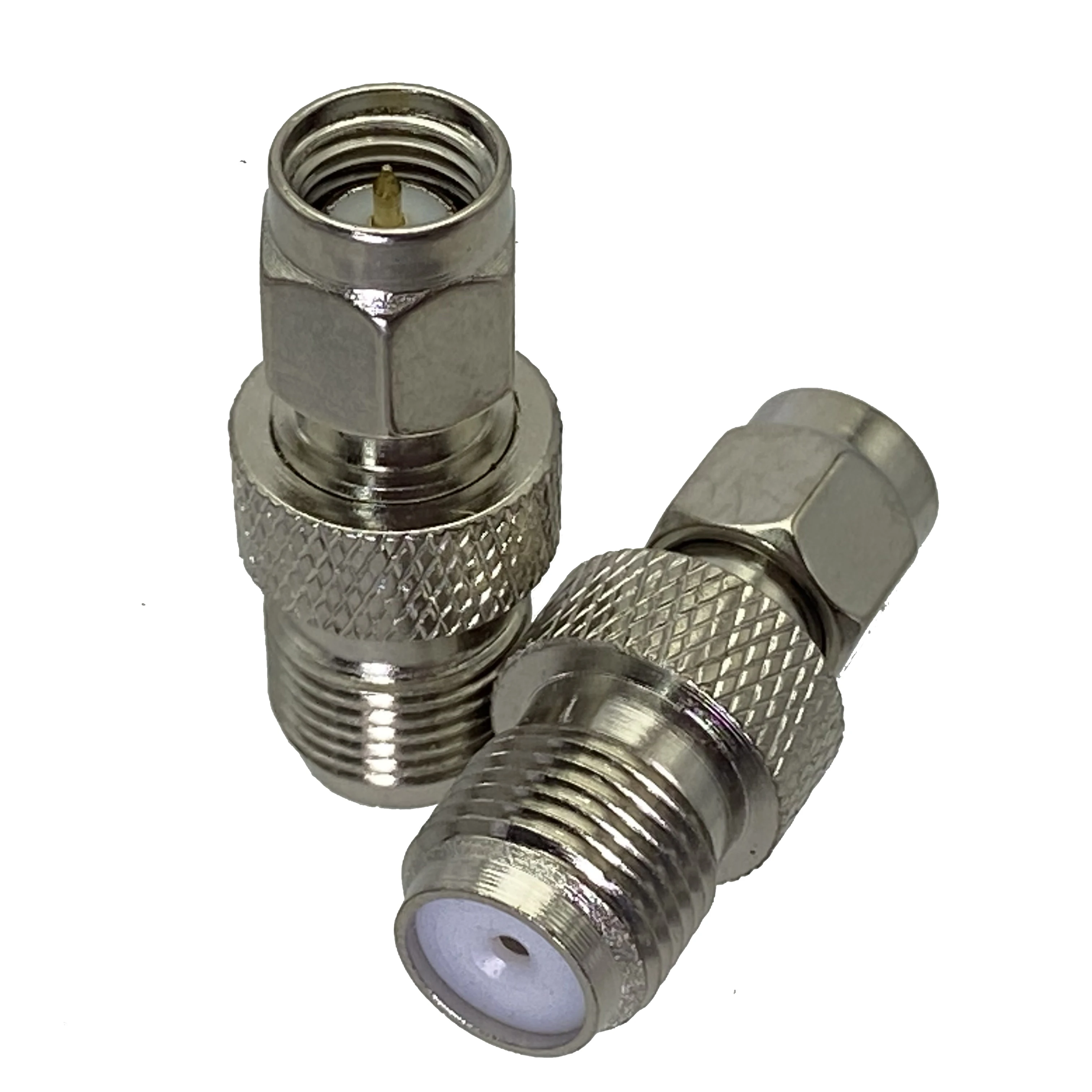 1Pcs F TV Female Jack to SMA Male Plug Straight RF Adapter Connector Coaxial High Quanlity Nickel Plated Wire Terminals
1Pcs F TV Female Jack to SMA Male Plug Straight RF Adapter Connector Coaxial High Quanlity Nickel Plated Wire Terminals