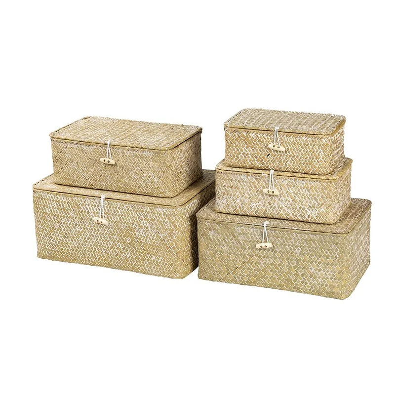 Плетеная коробка для хранения с крышкой, большие прямоугольные корзины для хранения ручной работы, домашняя ванная комната, коробка для мел...
Плетеная коробка для хранения с крышкой, большие прямоугольные корзины для хранения ручной работы, домашняя ванная комната, коробка для мел...