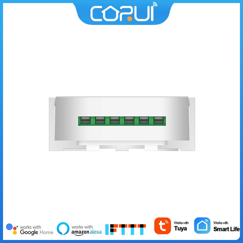 Умный переключатель для штор CoRui Tuya WiFi Smart Life для потайного мотора, двери с вращающимся затвором, работает с Amazon Alexa и Google Home
Умный переключатель для штор CoRui Tuya WiFi Smart Life для потайного мотора, двери с вращающимся затвором, работает с Amazon Alexa и Google Home