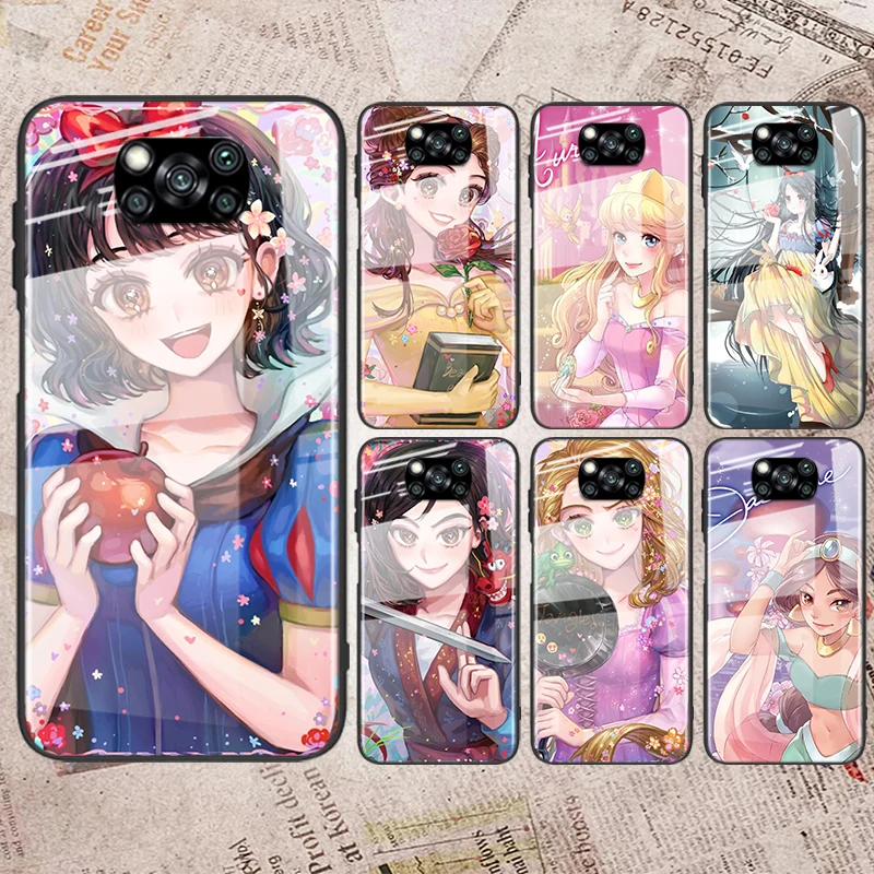 Disney Princess Cartoon Cute For Xiaomi Note 10 10T 11 11i Lite Ultra 5G Poco X3 NFC M2 Pro F3 X2 F2 Tempered Glass Phone Case
Disney Princess Cartoon Cute For Xiaomi Note 10 10T 11 11i Lite Ultra 5G Poco X3 NFC M2 Pro F3 X2 F2 Tempered Glass Phone Case