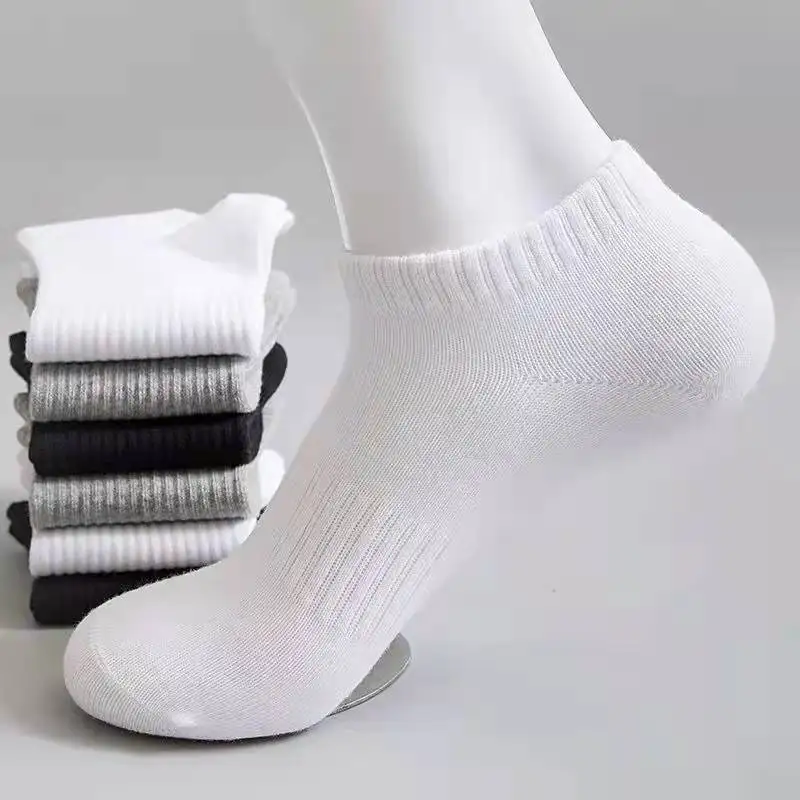 Socks Men's Socks Spring and Summer Boat Socks Pure Cotton Thin Black and White Sports Leisure All-match Short Tube White Socks
Socks Men's Socks Spring and Summer Boat Socks Pure Cotton Thin Black and White Sports Leisure All-match Short Tube White Socks