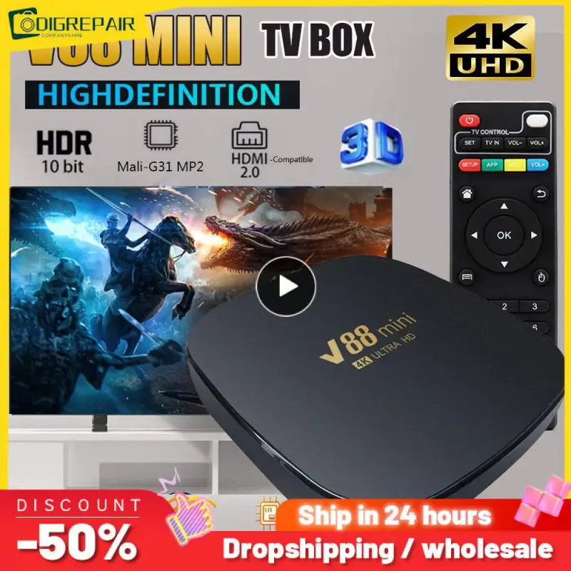 1/2/3PCS Android 12 2.4g Wifi Set Top Box Allwinner H3 Media Player Home Theater Quad Core Mini Smart Tv Box Smart Home Black
1/2/3PCS Android 12 2.4g Wifi Set Top Box Allwinner H3 Media Player Home Theater Quad Core Mini Smart Tv Box Smart Home Black