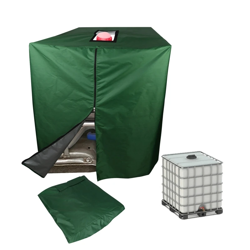 IBC Tote Cover for 275 Gallon 1000L Outdoor IBC Ton Barrel Rain Barrel Water Tank Protective Cover with Zipper Waterproof 210D
IBC Tote Cover for 275 Gallon 1000L Outdoor IBC Ton Barrel Rain Barrel Water Tank Protective Cover with Zipper Waterproof 210D