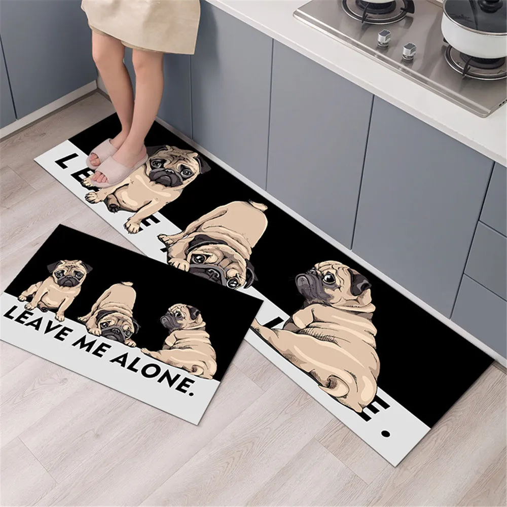 Cartoon Animal Kitchen Rug Lovely Dog Carpet For Living Room Hallway Anti-slip Quick-dry Long Floor Mat Home Entrance Door Mat
Cartoon Animal Kitchen Rug Lovely Dog Carpet For Living Room Hallway Anti-slip Quick-dry Long Floor Mat Home Entrance Door Mat