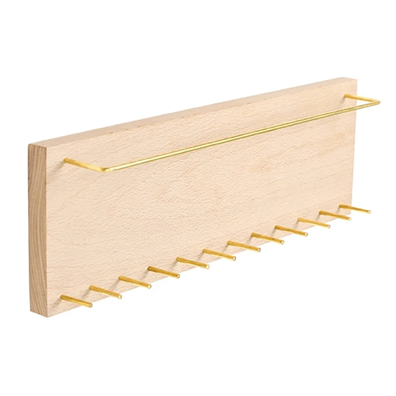 Wall Mounted Wood Jewelry Organizer Display Wood Rack Hanger Earring Bracelet Necklace Hanging Holder
Wall Mounted Wood Jewelry Organizer Display Wood Rack Hanger Earring Bracelet Necklace Hanging Holder