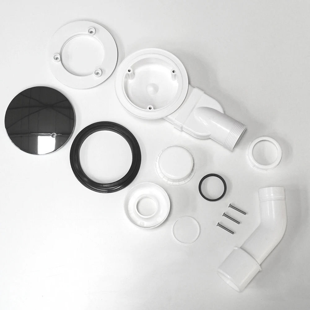 Fast Flow Shower Tray, Durable ABS Plastic Construction, Easy to Clean, Compatible with Standard Shower Trays White
Fast Flow Shower Tray, Durable ABS Plastic Construction, Easy to Clean, Compatible with Standard Shower Trays White