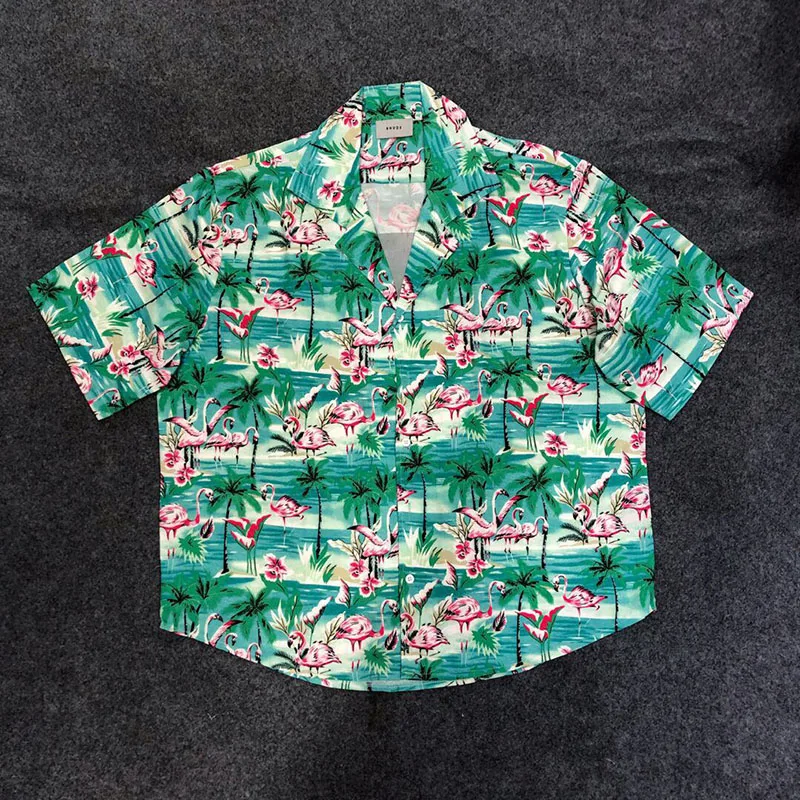 Rhude Hip Hop Shirt Men Women Loose Casual Print Streetwear Oversized RHUDE Short Sleeve Shirt
Rhude Hip Hop Shirt Men Women Loose Casual Print Streetwear Oversized RHUDE Short Sleeve Shirt
