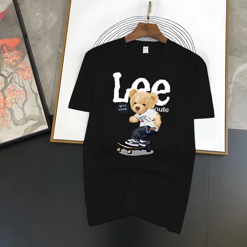 Summer Luxury Brand Men's T-shirt New Casual Short Sleeve Anime Print T-shirt 100% Cotton Street Fashion Harajuku Clothing Y2K
Summer Luxury Brand Men's T-shirt New Casual Short Sleeve Anime Print T-shirt 100% Cotton Street Fashion Harajuku Clothing Y2K