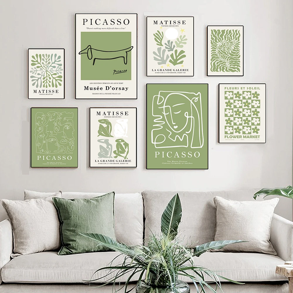 Green Matisse Poster Nordic Picasso Cutout Fauvism Paintings Print On Canvas Abstract Wall Art Picture For Living Room Decor
Green Matisse Poster Nordic Picasso Cutout Fauvism Paintings Print On Canvas Abstract Wall Art Picture For Living Room Decor