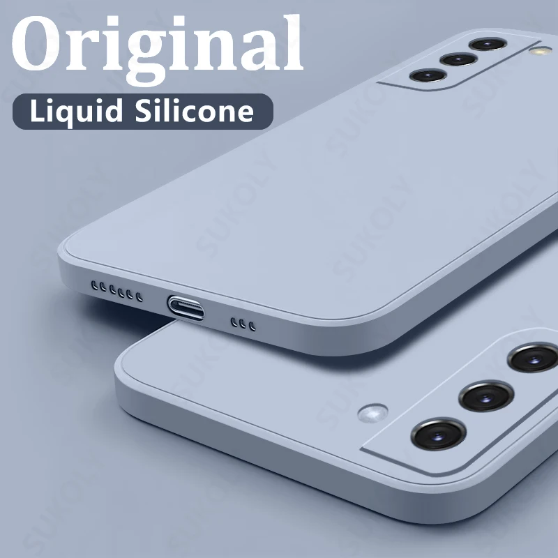 Case For Samsung Galaxy S20 FE Plus S21 Ultra S22 Case Samsung A52 A51 A32 A72 A71 A53 Coque Straight Edge Liquid Silicone Cover
Case For Samsung Galaxy S20 FE Plus S21 Ultra S22 Case Samsung A52 A51 A32 A72 A71 A53 Coque Straight Edge Liquid Silicone Cover