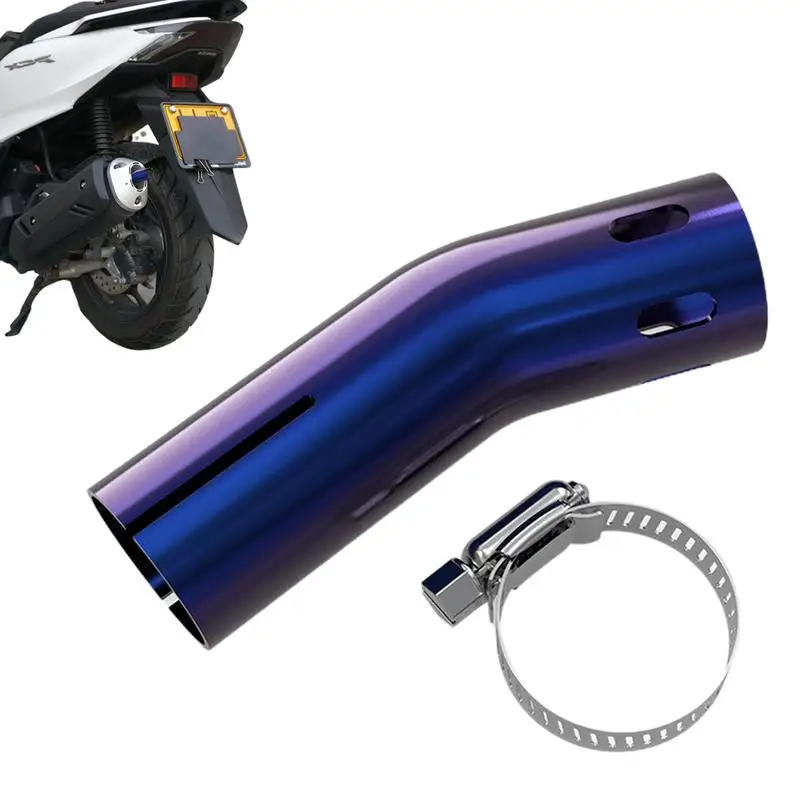 Motorcycle Exhaust Tip Defcorative Exhaust Elbow Pipe Protective Stainless Steel Bend Tube Exhaust Pipe Tail Throat Tail Pipe
Motorcycle Exhaust Tip Defcorative Exhaust Elbow Pipe Protective Stainless Steel Bend Tube Exhaust Pipe Tail Throat Tail Pipe