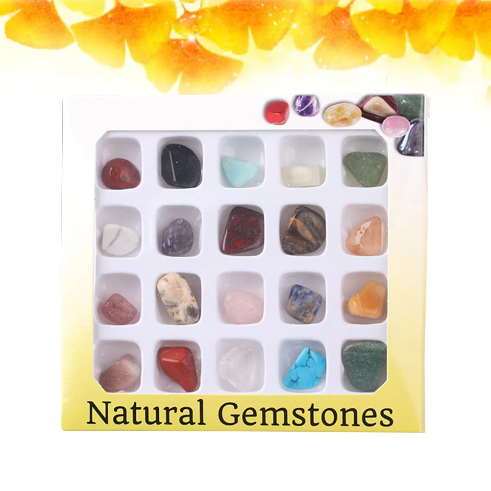 20PCS Natural Ore Polished Tourist Random Stone and Color Boxed Crafts Decor Souvenirs
20PCS Natural Ore Polished Tourist Random Stone and Color Boxed Crafts Decor Souvenirs