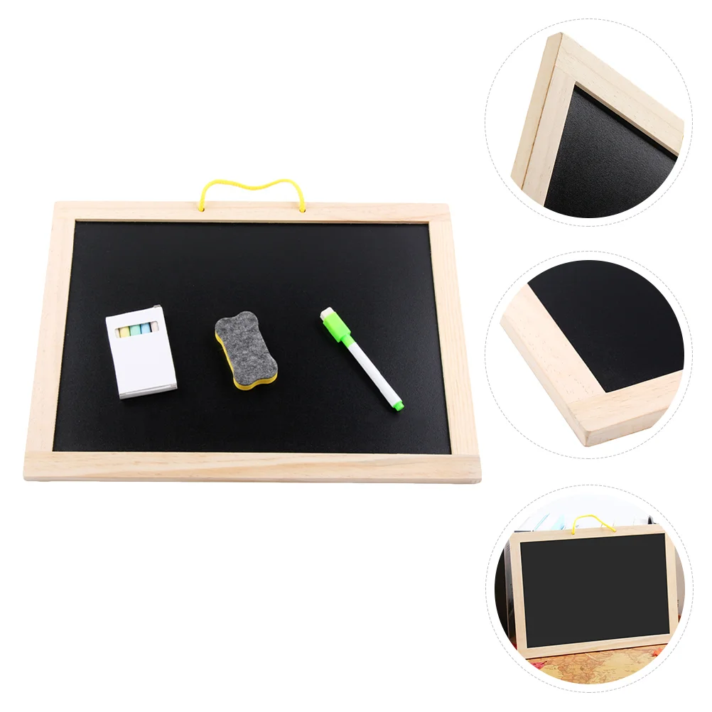 1 Set Kids Hanging Chalkboard Double Sides Magnetic Blackboard Whiteboard
1 Set Kids Hanging Chalkboard Double Sides Magnetic Blackboard Whiteboard