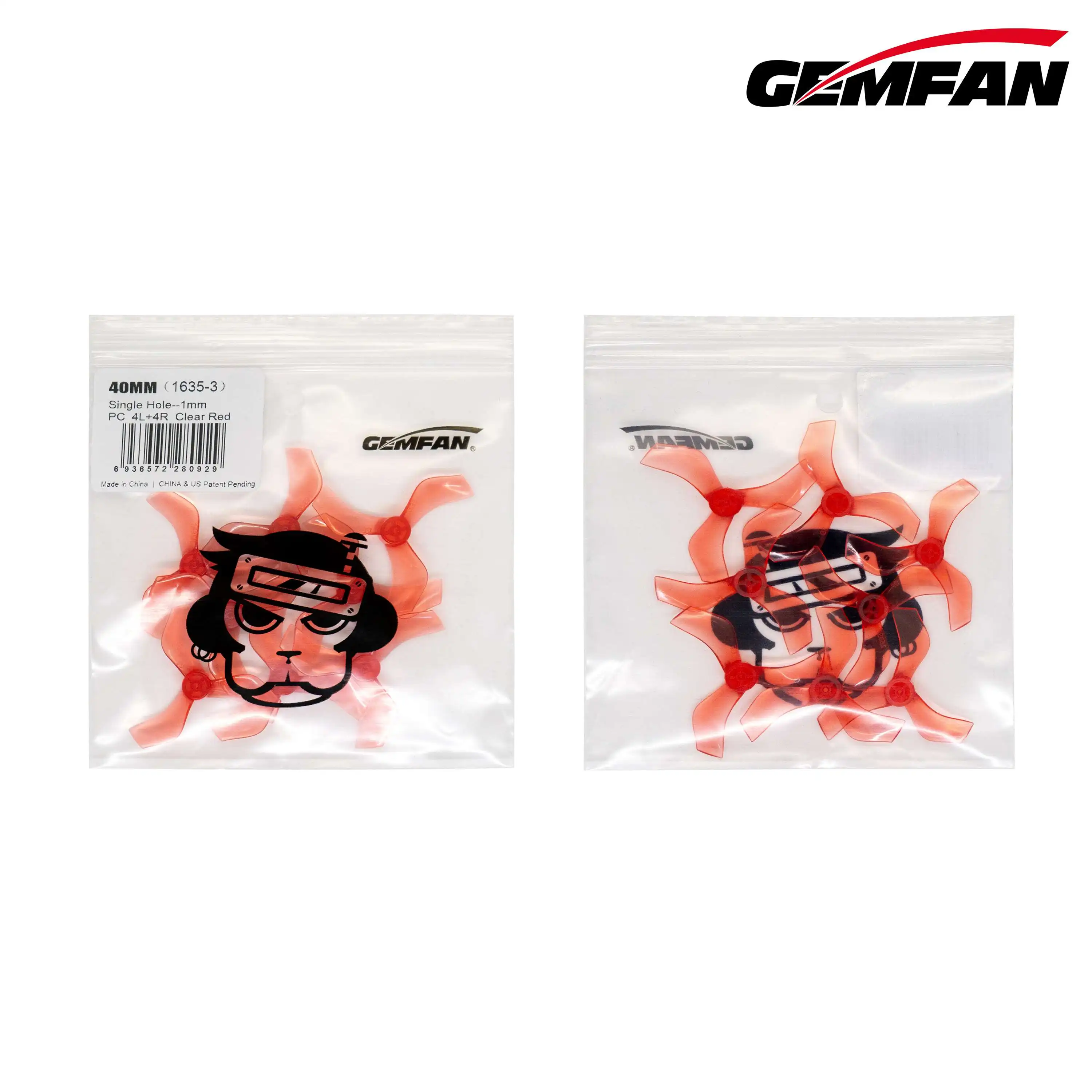 Gemfan 1635 1.6X3.5X3 3-Blade 40mm Single Hole Version 1mm 1.5mm for FPV Freestyle Tinywhoop Drones DIY Parts
Gemfan 1635 1.6X3.5X3 3-Blade 40mm Single Hole Version 1mm 1.5mm for FPV Freestyle Tinywhoop Drones DIY Parts