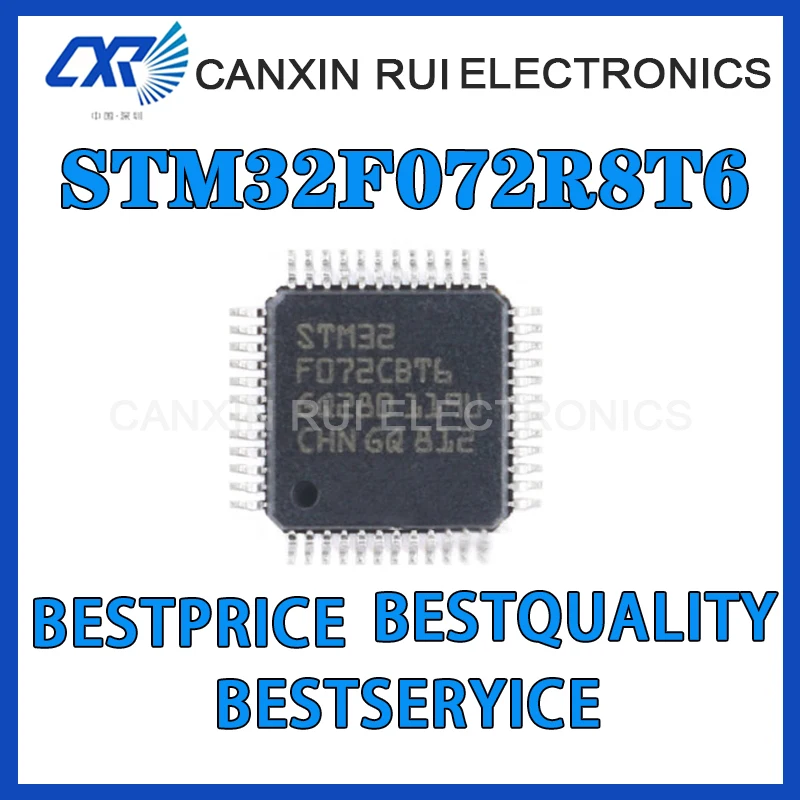 100% Новый оригинальный микроконтроллер STM32F072R8T6 LQFP64 MCU
100% Новый оригинальный микроконтроллер STM32F072R8T6 LQFP64 MCU