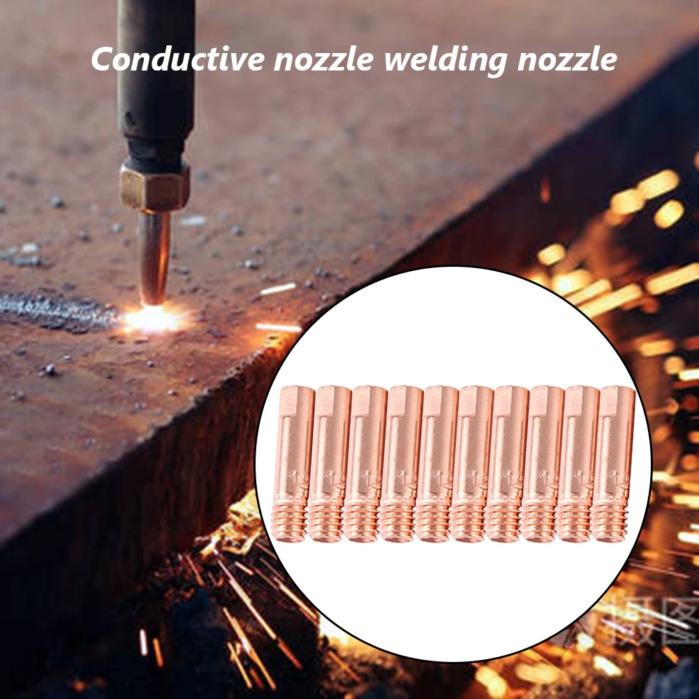 20pcs/set MIG Welding Nozzle Contact Tips Gas Diffuser Connector Holder Torch Contact Semi-automatic Welding Nozzle 0.8/1/1.2mm
20pcs/set MIG Welding Nozzle Contact Tips Gas Diffuser Connector Holder Torch Contact Semi-automatic Welding Nozzle 0.8/1/1.2mm