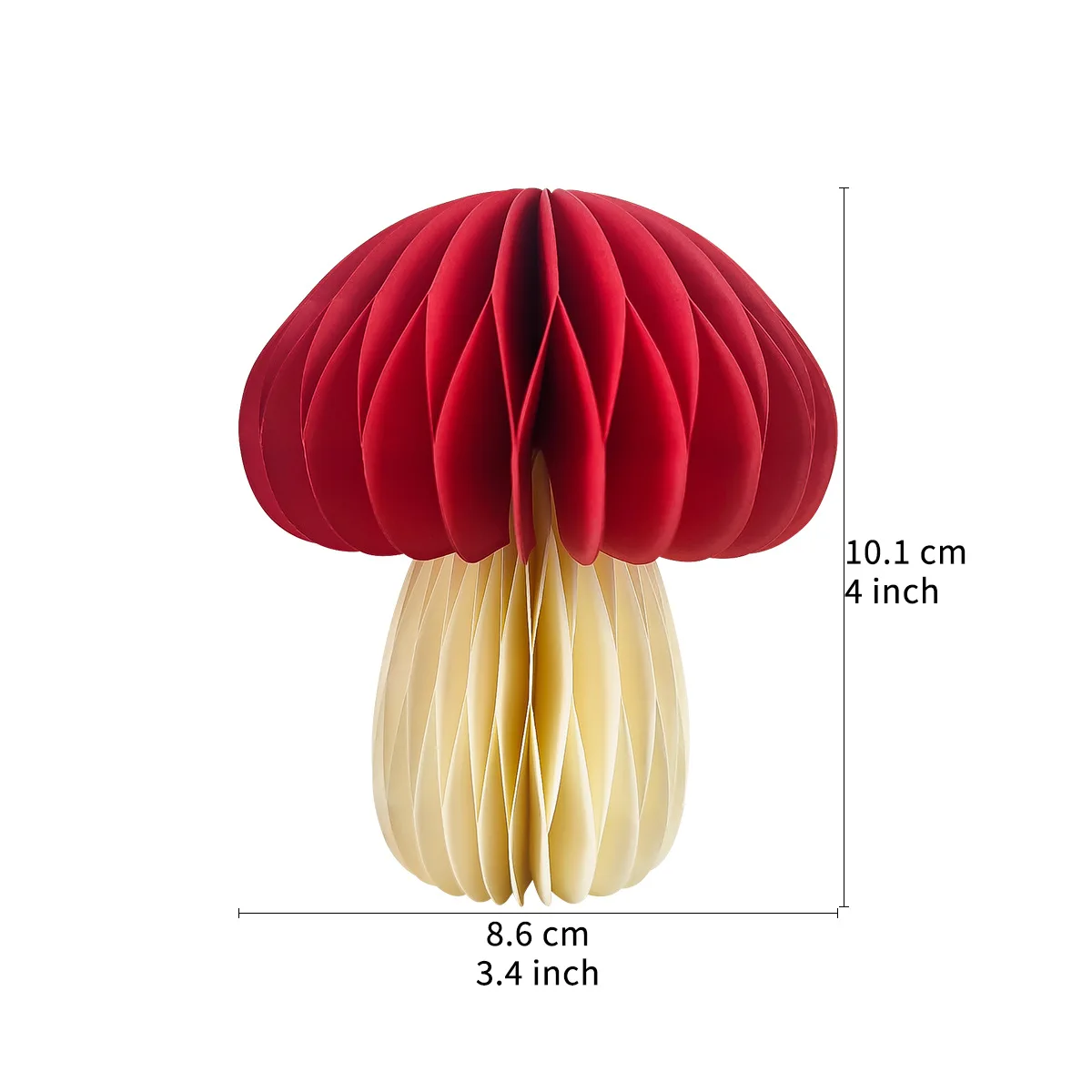 Бумажный шарик-гриб для праздника
Бумажный шарик-гриб для праздника