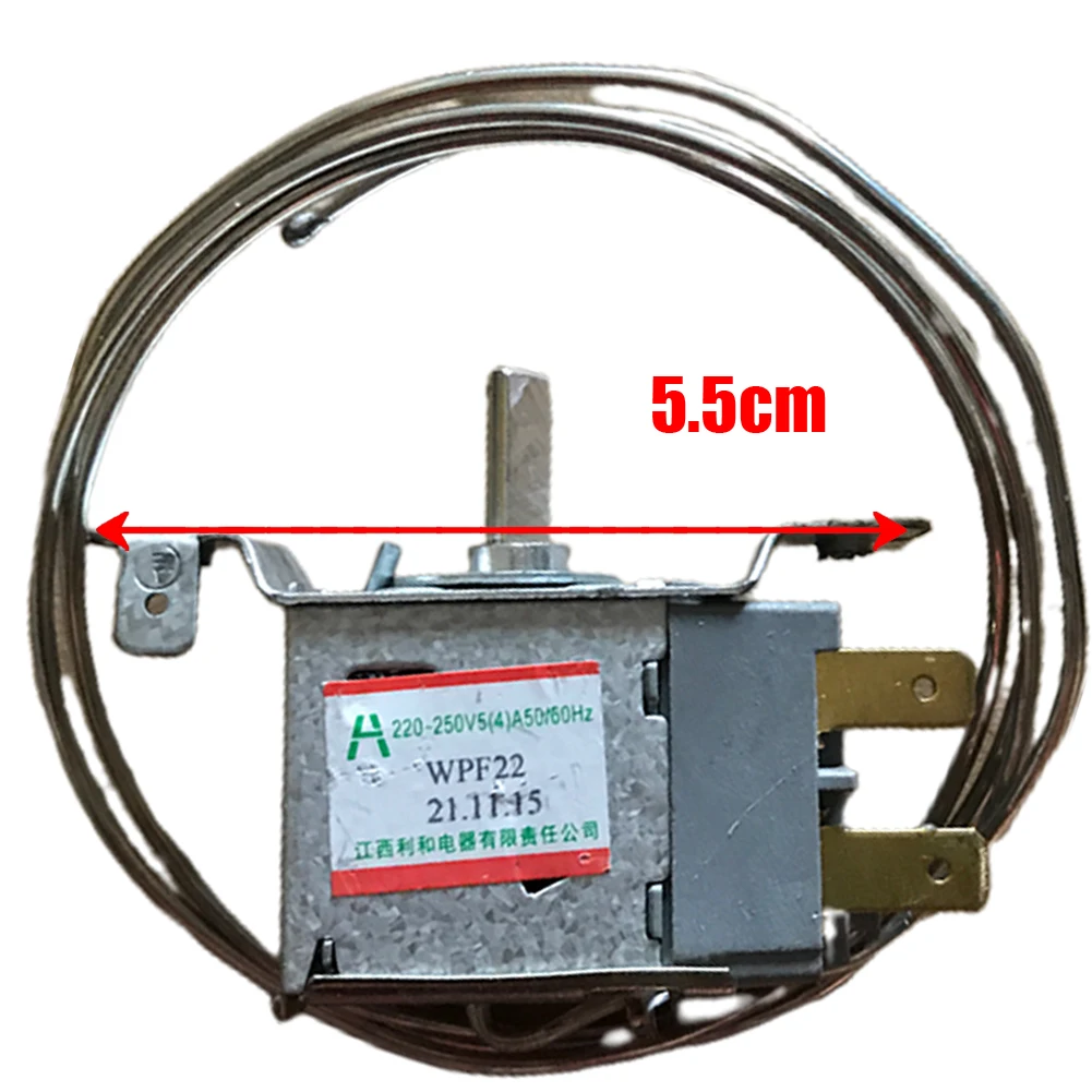 Durable Practical Refrigerator Thermostat Refrigerator Gadget High Performance 2 Pins WPF22 Universal 220V-250V
Durable Practical Refrigerator Thermostat Refrigerator Gadget High Performance 2 Pins WPF22 Universal 220V-250V