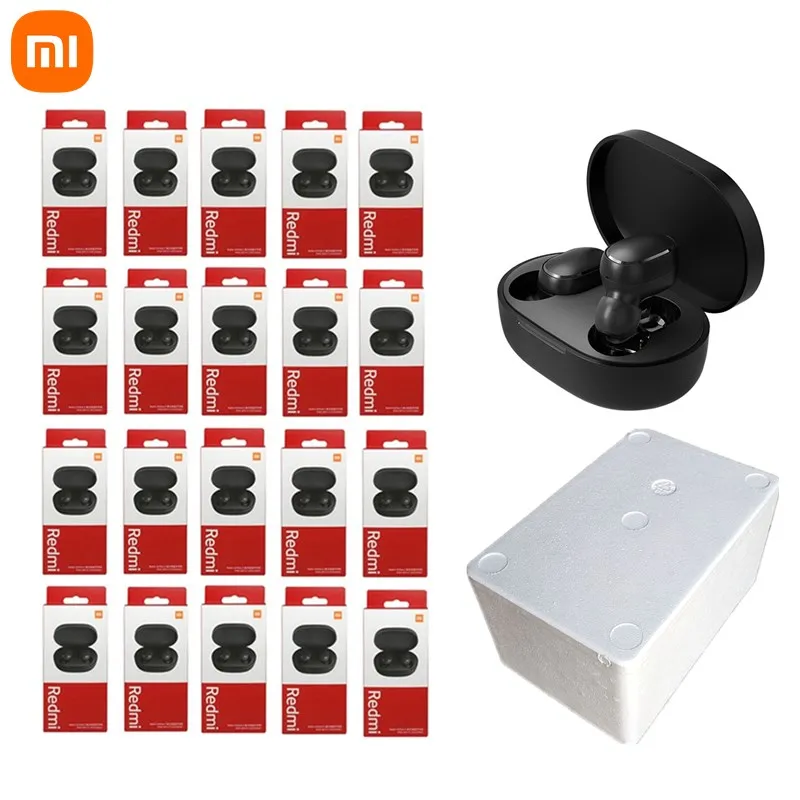20 pieces/lot Original Wholesale Xiaomi Redmi Airdots 2 TWS Earphone Wireless Bluetooth 5.0 AirDots S Earphones 
20 pieces/lot Original Wholesale Xiaomi Redmi Airdots 2 TWS Earphone Wireless Bluetooth 5.0 AirDots S Earphones