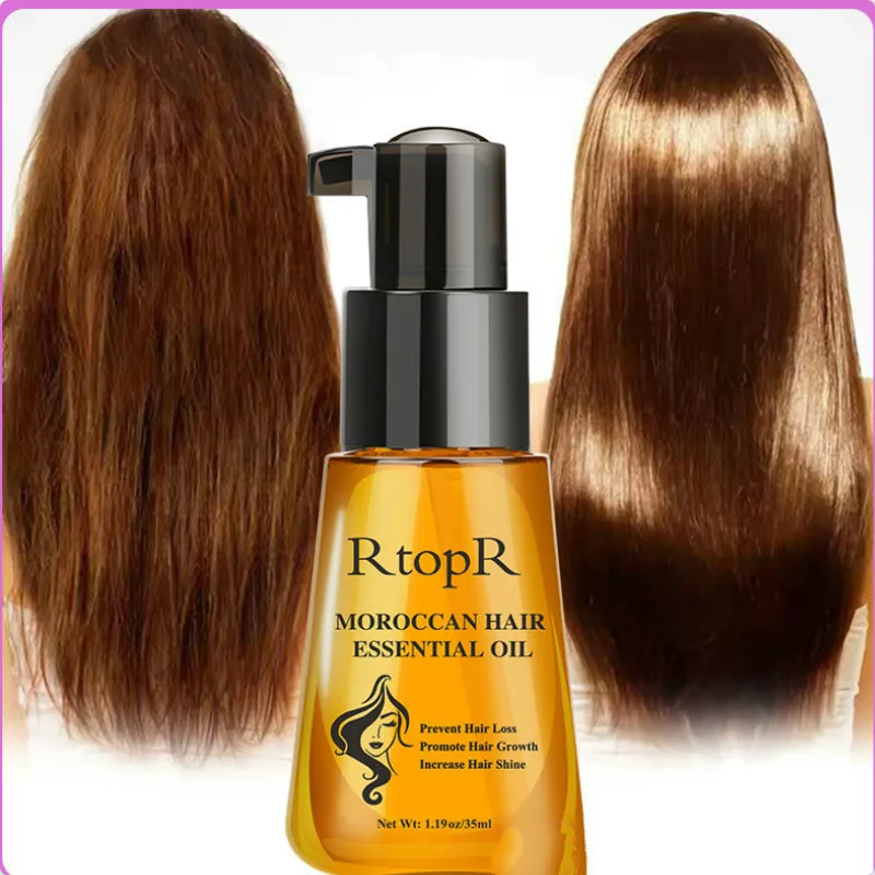 

Марокканский продукт Sdotter против выпадения волос, эфирное масло для роста волос, легко носить с собой, уход за волосами, кормление 35 мл для мужчин и женщин, растушевка