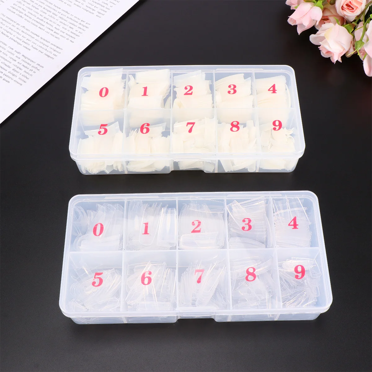 1000PCS Nail Tips Nails Cover False Nail With Case For Nail Salons And DIY Nail ( Natural Color, Transparent )
1000PCS Nail Tips Nails Cover False Nail With Case For Nail Salons And DIY Nail ( Natural Color, Transparent )