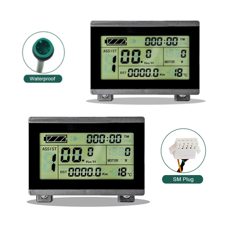 Ebike 24V36V48V72V KT LCD3 Display Intelligent Meter For Electric Bicycle Hub Motor Conversion Kits
Ebike 24V36V48V72V KT LCD3 Display Intelligent Meter For Electric Bicycle Hub Motor Conversion Kits
