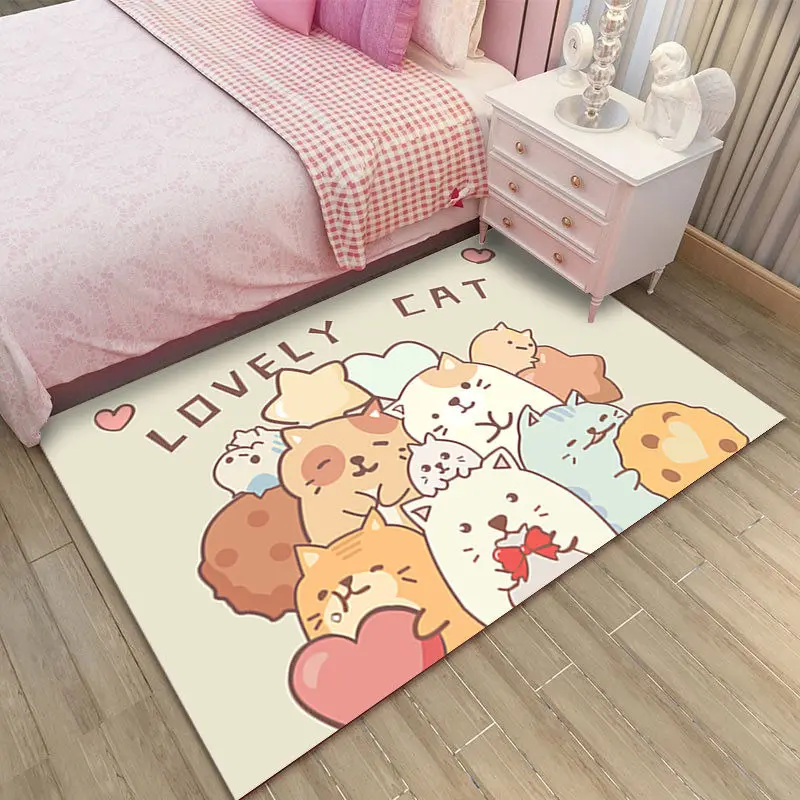 Cute Cat Print Geometric Home Entrance Doormat Luxury Anti-Slip Living Room Carpet Bedroom Girl Decoration Mat Washable Rug
Cute Cat Print Geometric Home Entrance Doormat Luxury Anti-Slip Living Room Carpet Bedroom Girl Decoration Mat Washable Rug