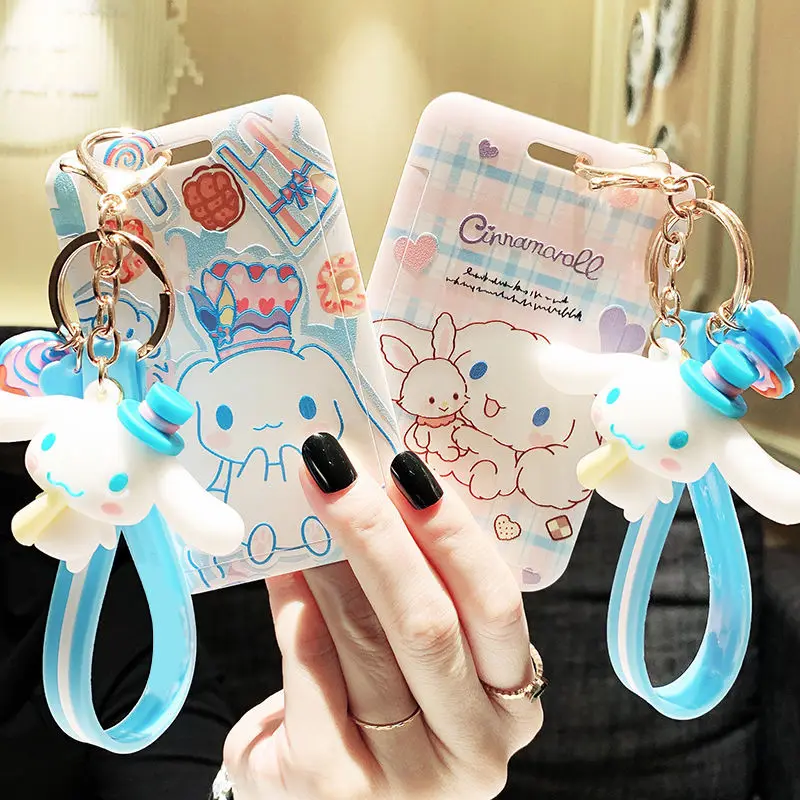 Anime Cartoon Cinnamoroll Card Sleeve Sanrio Kawaii Cute Doll Pendant Student Campus Meal Card Protect Cover Keychain Toys Girls
Anime Cartoon Cinnamoroll Card Sleeve Sanrio Kawaii Cute Doll Pendant Student Campus Meal Card Protect Cover Keychain Toys Girls
